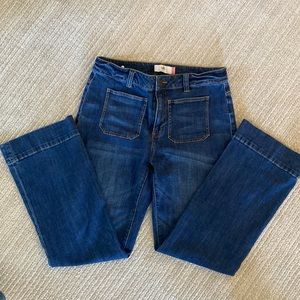 Cabi Jeans / full length, wide leg / size 10